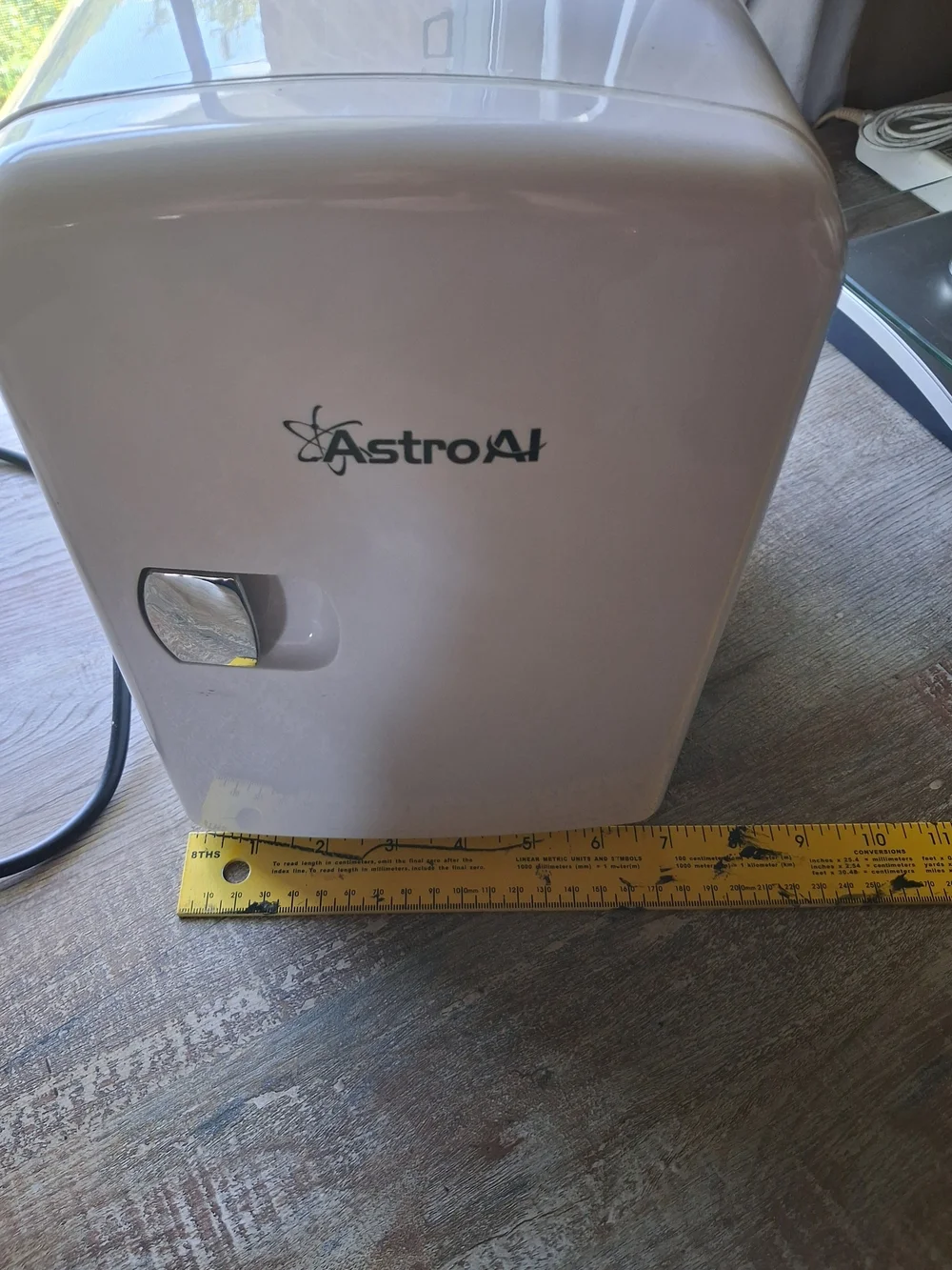 AstroAI White Mini Fridge - Compact Portable Cooler for Home & Office